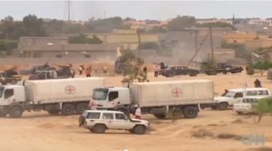 NTC fighters prevent the Red Cross from entering Sirte